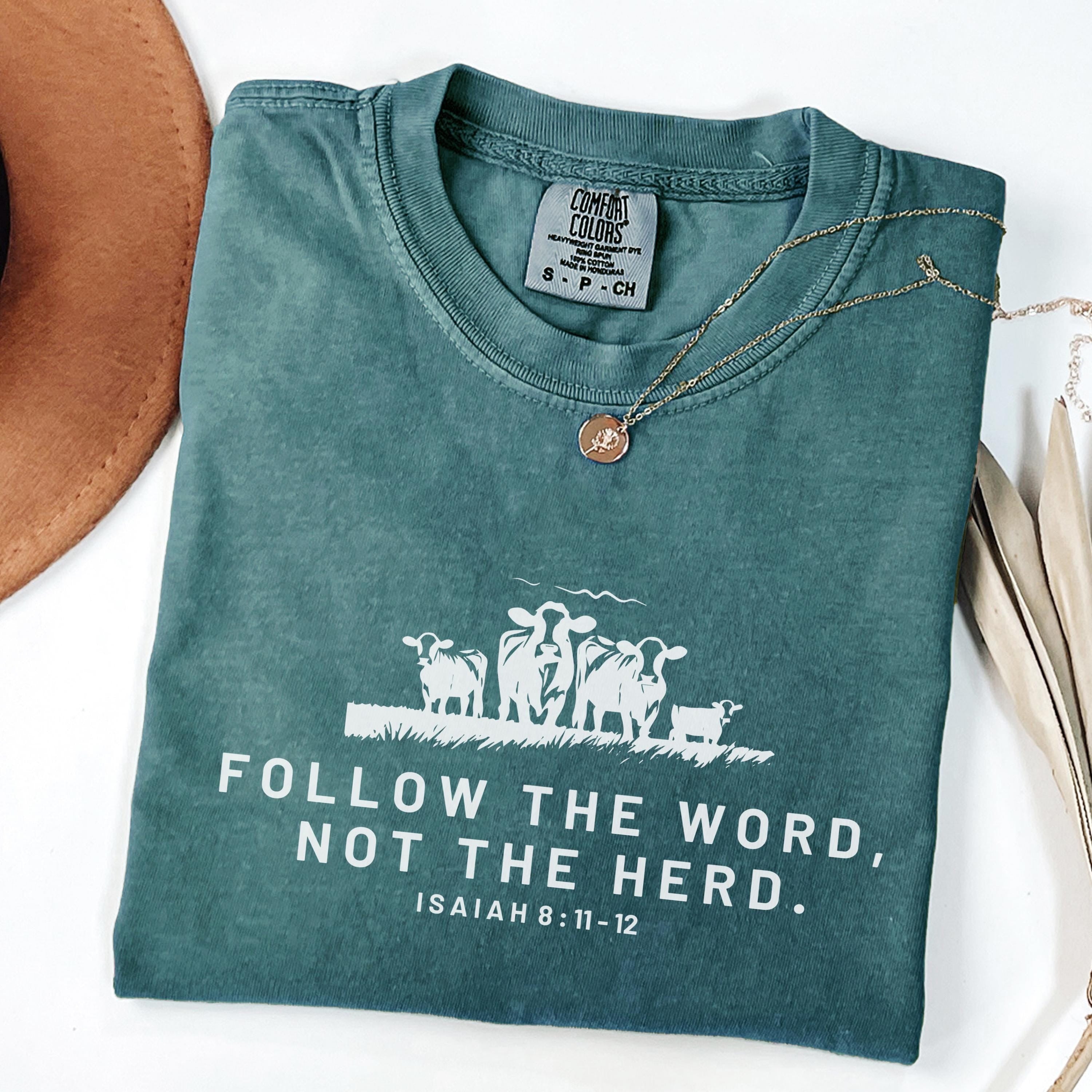 Religious Comfort Color Shirt, Christian Western Shirt, Faith Tshirt for Women, Faith T Shirt, Bible Verse Tee, Christian Gift, Homeschool Mom Tee